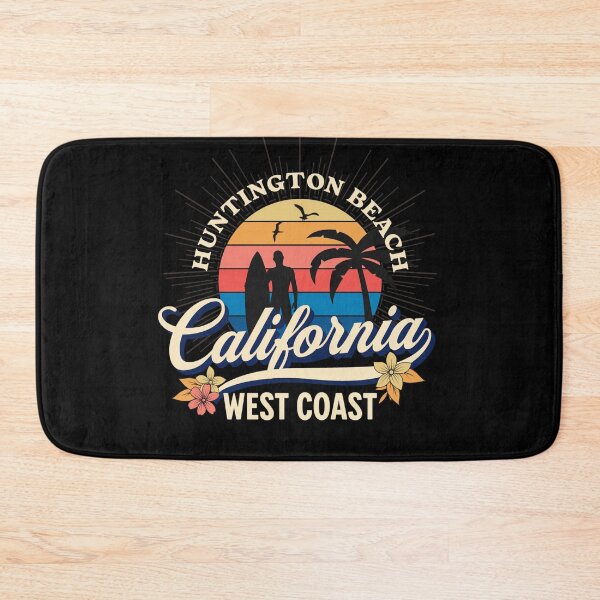 Item preview, Los Angeles Surfer Surf Surfing Huntington Beach California  designed and sold by CattlettArt.