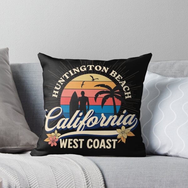 Item preview, Los Angeles Surfer Surf Surfing Huntington Beach California  designed and sold by CattlettArt.