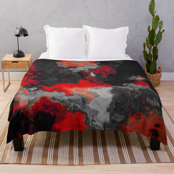 Item preview, marble abstraction art red black #marble designed and sold by JBJart.
