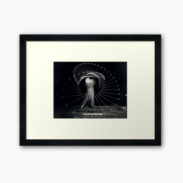Scientist Harold Edgerton Framed Art Print