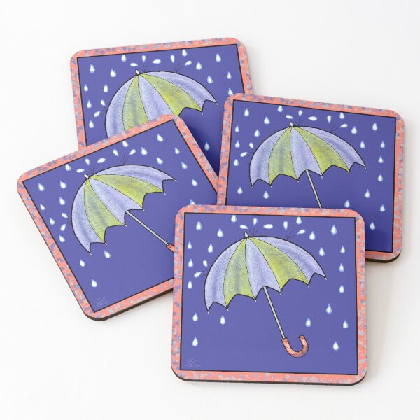 Item preview, Umbrella in the Rain designed and sold by heathersartwork.