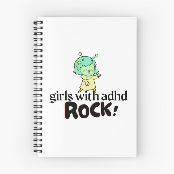 Item preview, ADHD - Girls with ADHD Rock - Option 2 designed and sold by TheBerriesADHD.