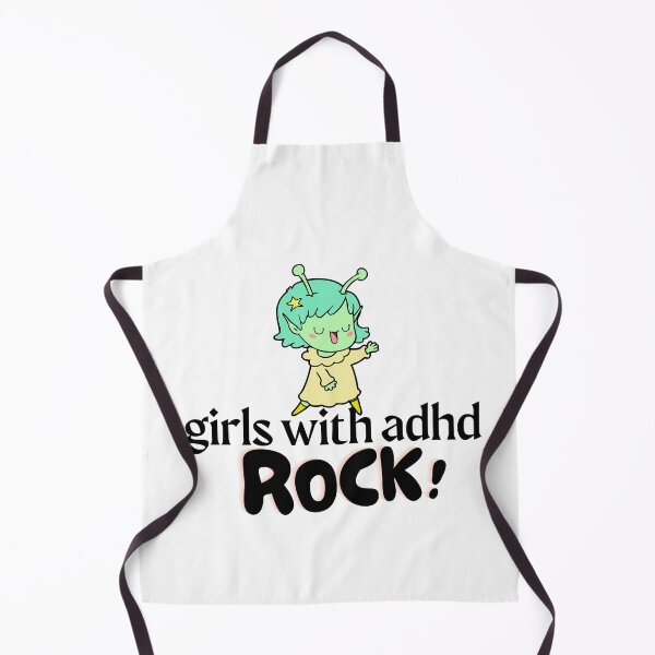 Item preview, ADHD - Girls with ADHD Rock - Option 2 designed and sold by TheBerriesADHD.