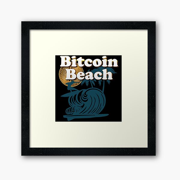 Artikel-Vorschau von Bitcoin Beach Surfer, El Zonte, El Salvador, designt und verkauft von johnta17.