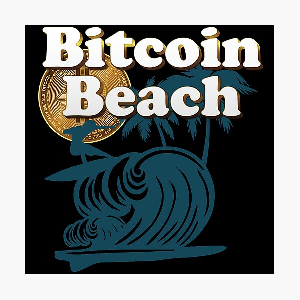 Artikel-Vorschau von Bitcoin Beach Surfer, El Zonte, El Salvador, designt und verkauft von johnta17.