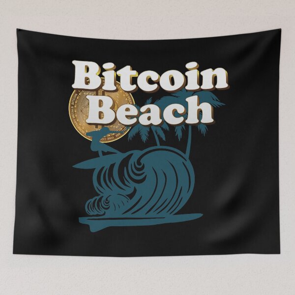 Item preview, Bitcoin Beach Surfer, El Zonte, El Salvador designed and sold by johnta17.