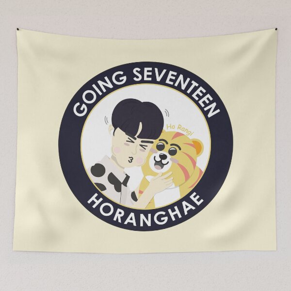 Item preview, Going Seventeen Hoshi and Ho Rangi (세븐틴) | SVT designed and sold by CrownMaru.