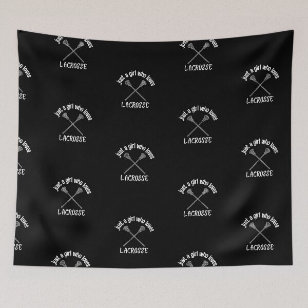 Item preview, Just a Girl Who Loves Lacrosse designed and sold by Peter Stawicki.