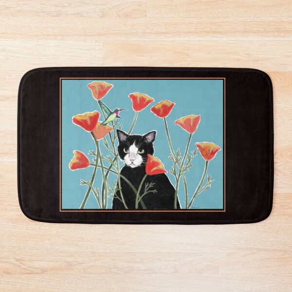 Item preview, Cat and Hummingbird designed and sold by Lyngianni.
