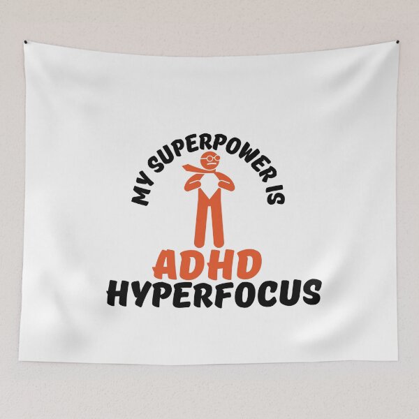 Item preview, ADHD - My Superpower is ADHD Hyperfocus - Option 2 designed and sold by TheBerriesADHD.