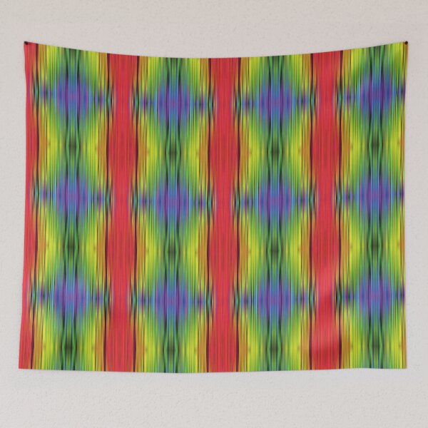 Item preview, Rainbow Minimal Abstract - multicolored vertical stripes designed and sold by AppareIIndustry.