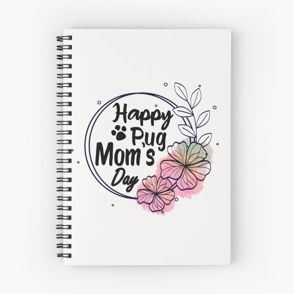 Item preview, Happy Pug Mom's Day designed and sold by Pugstuff.