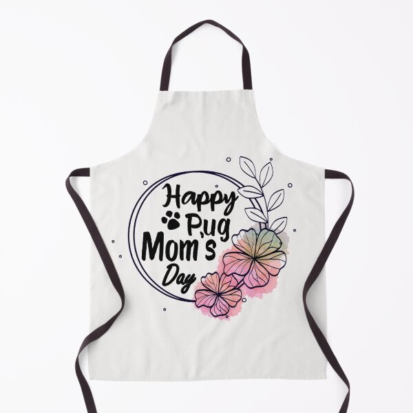 Item preview, Happy Pug Mom's Day designed and sold by Pugstuff.