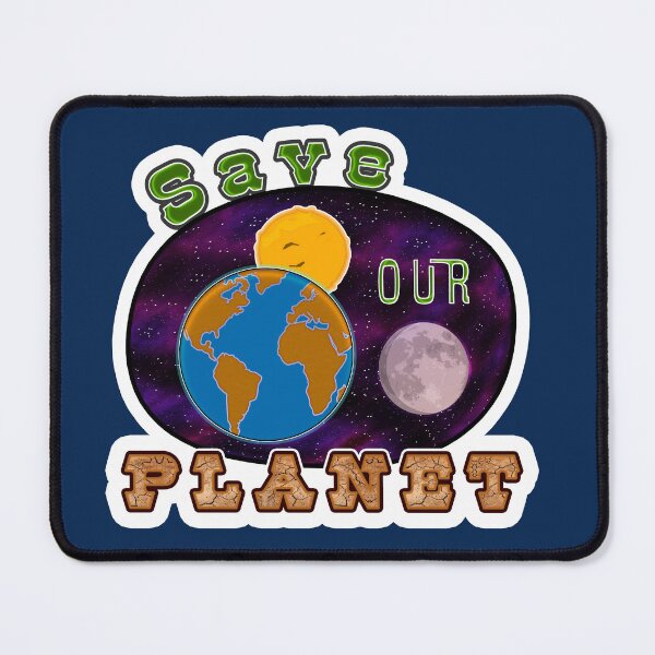 Item preview, Earth Day Save the Planet Climate Environment designed and sold by pxdsgn.