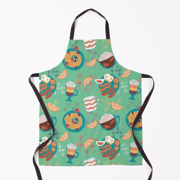 Item preview, I Love Breakfast Food and Drinks Repeating Pattern designed and sold by Itaya Art.