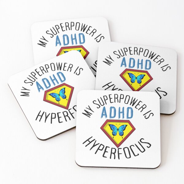 Item preview, ADHD - My Superpower is ADHD Hyperfocus - Option 4 designed and sold by TheBerriesADHD.