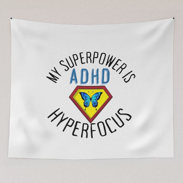 Item preview, ADHD - My Superpower is ADHD Hyperfocus - Option 4 designed and sold by TheBerriesADHD.