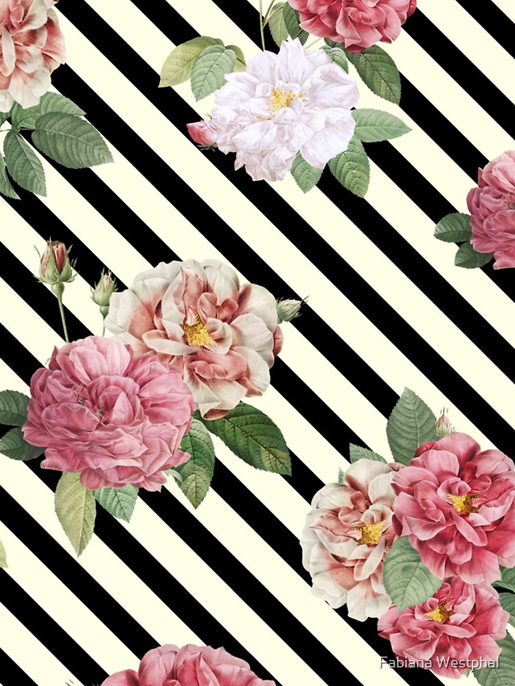 Thumbnail 4 of 4, iPhone Case, Geometric Roses Garden designed and sold by FabiWes.