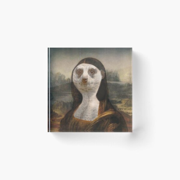 Item preview, Meerkat Mona Lisa designed and sold by Madison N.
