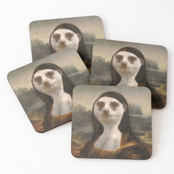 Item preview, Meerkat Mona Lisa designed and sold by Madison N.