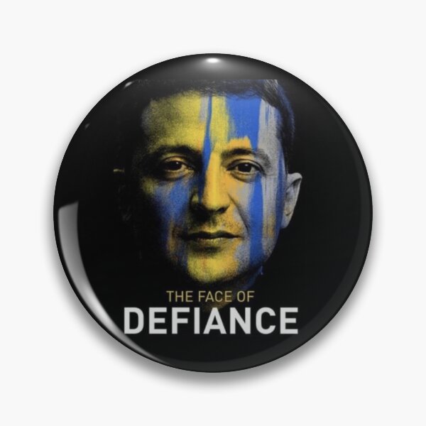 Item preview, THE FACE OF DEFIANCE-ZELENSKY | UKRAINE President  designed and sold by Abyssinia-Arts.
