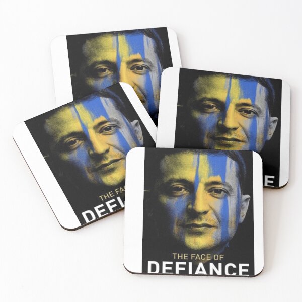 Aperçu de l'œuvre LE VISAGE DE DEFIANCE-ZELENSKY | UKRAINE Président créée et vendue par Abyssinia-Arts.