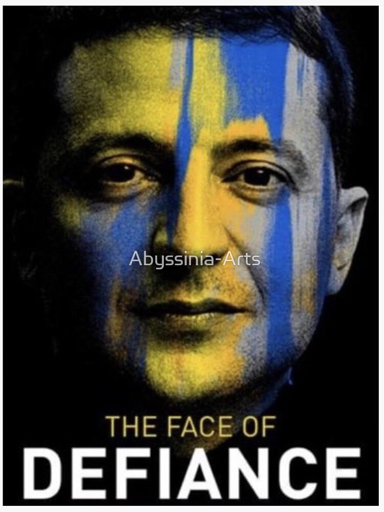 the-face-of-defiance-zelensky-ukraine-president-sticker-by