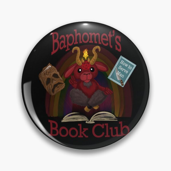 Item preview, Baphomet’s Book Club designed and sold by crazytatlady.