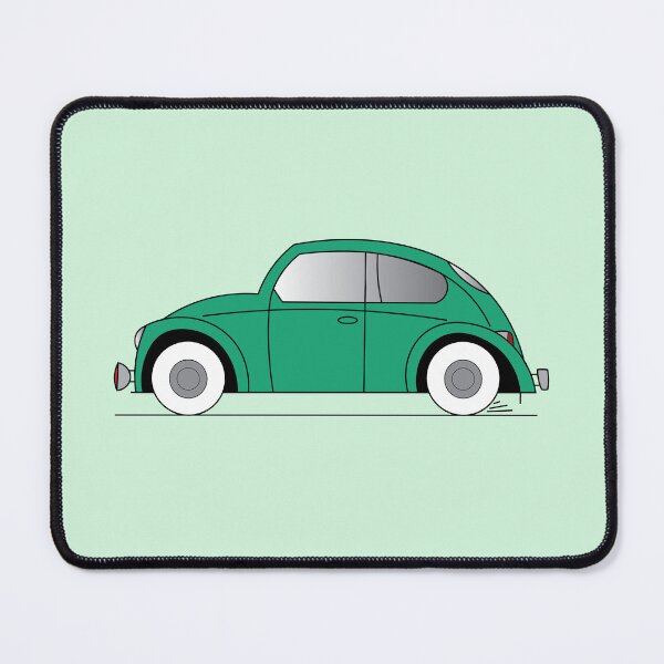 Item preview, Green retro car designed and sold by mixtape80.