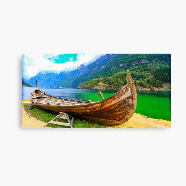 Item preview,   boat art,boat paintings,fishing boat painting,boat artwork,boat wall art, ocean art , sea art, sun art , blue art , boats art on metal,panoramic,panorama,landscape, designed and sold by eyesight4vision.