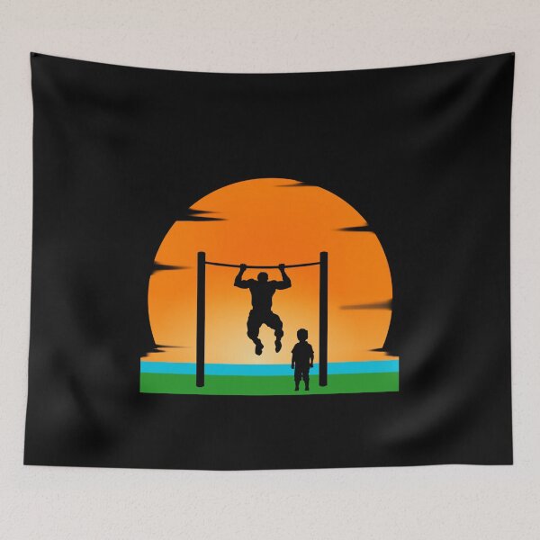 Item preview, The best father is the one who teaches his son pull-ups designed and sold by Altom225.