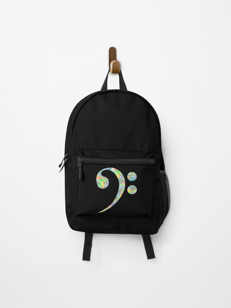 Holo Bass Clef Backpack for Sale by bloody-L
