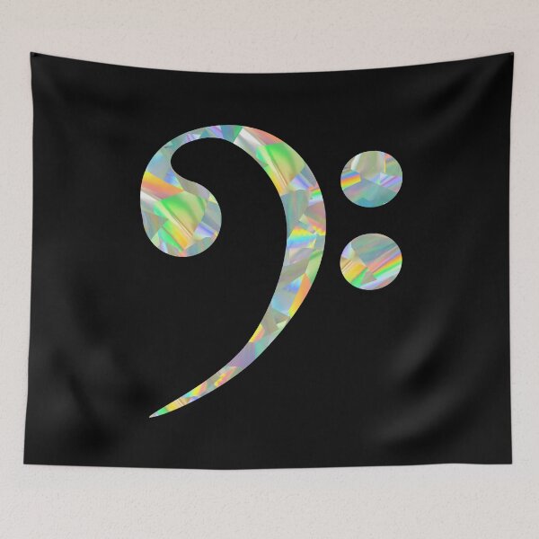 Item preview, Holo Bass Clef designed and sold by bloody-L.