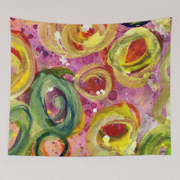 Item preview, Dancing Circles    by AngelaHaigHarrison  designed and sold by Angela Haig-Harrison.