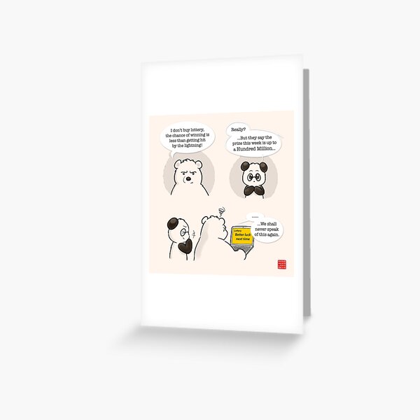 Easily Tempted Greeting Card