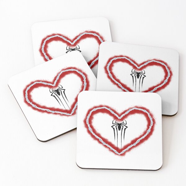 Item preview, Spidey Andrew Suit Spiderweb Heart  designed and sold by laurynartce.