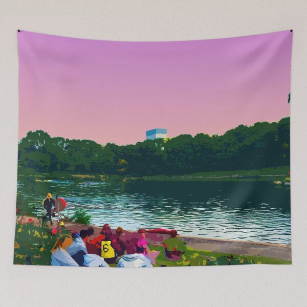 Item preview, Crookes Valley Park, Sheffield designed and sold by summattodraw.