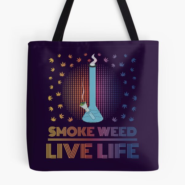 Item preview, Smoke weed live life (Pretty Stoner Series) designed and sold by YomeHayin.