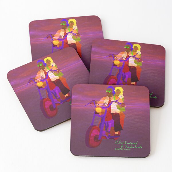 Item preview, ZoooooZ Popart Clint Eastwood and Sondra Locke designed and sold by ArsInfinity.