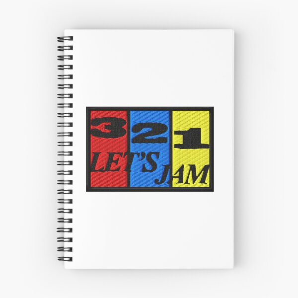 Item preview, 321 Let's Jam Space Cowboy Classic Anime Embroidery designed and sold by Barefoot-Sewing.