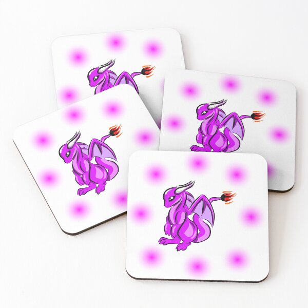 Item preview, Glowing Purple Dragon - Mythical Creature Design  designed and sold by CreativNode.
