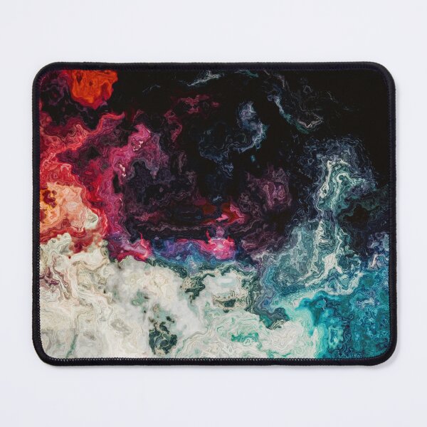 Item preview, marble abstraction art blue black red #marble designed and sold by JBJart.
