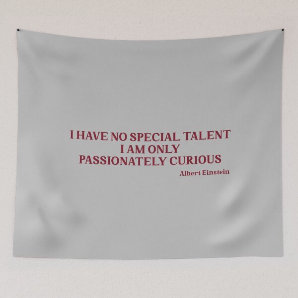 Item preview, Einstein quote, burgundy designed and sold by perezzzoso.
