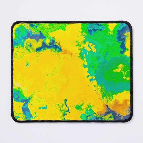 Item preview, marble abstraction art green yellow #marble designed and sold by JBJart.