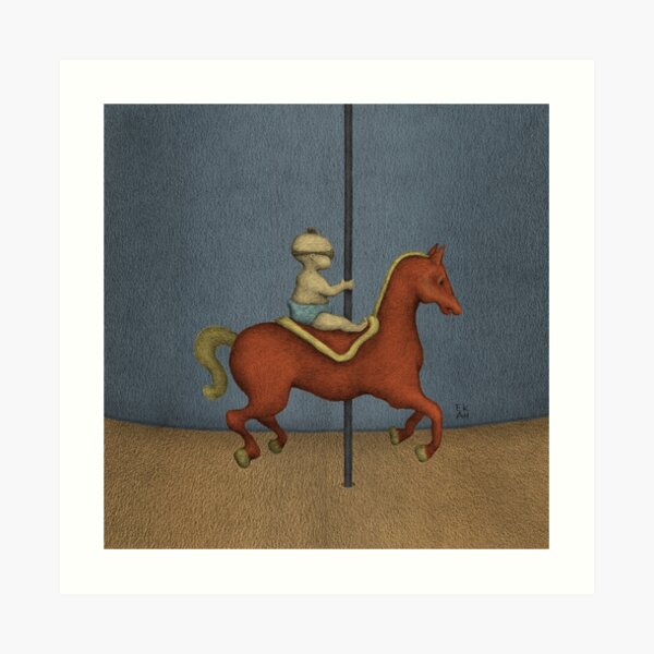 “Road to Nowhere” Triptych Panel No.1 Art Print