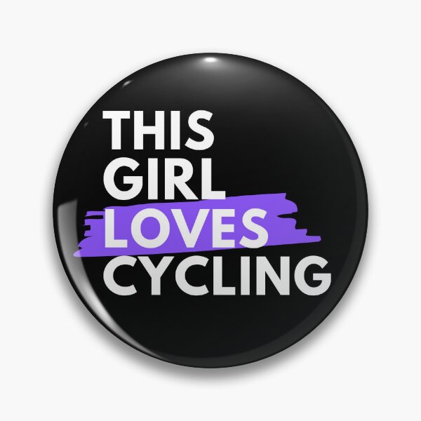 Item preview, This girl loves cycling designed and sold by TheGreenGoat.