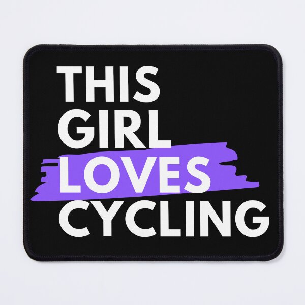 Item preview, This girl loves cycling designed and sold by TheGreenGoat.