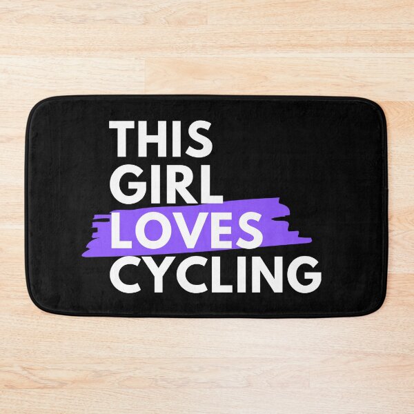 Item preview, This girl loves cycling designed and sold by TheGreenGoat.