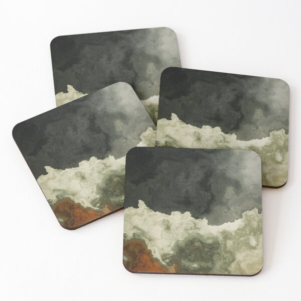 Item preview, marble abstraction art black grey brown #marble designed and sold by JBJart.
