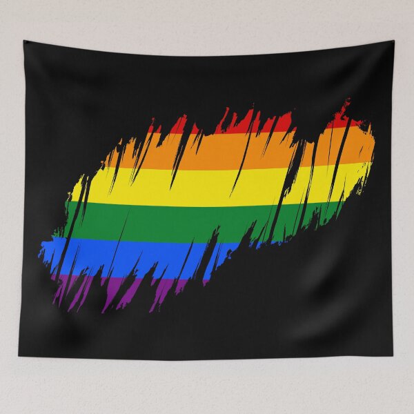 Item preview, LGBTQ flag designed and sold by GraphismNinja.